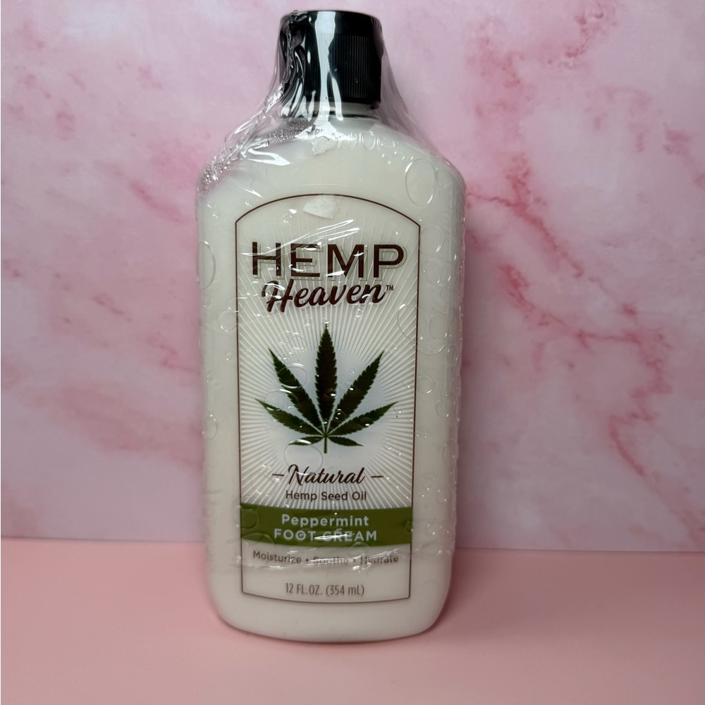 Peppermint Foot Cream - White